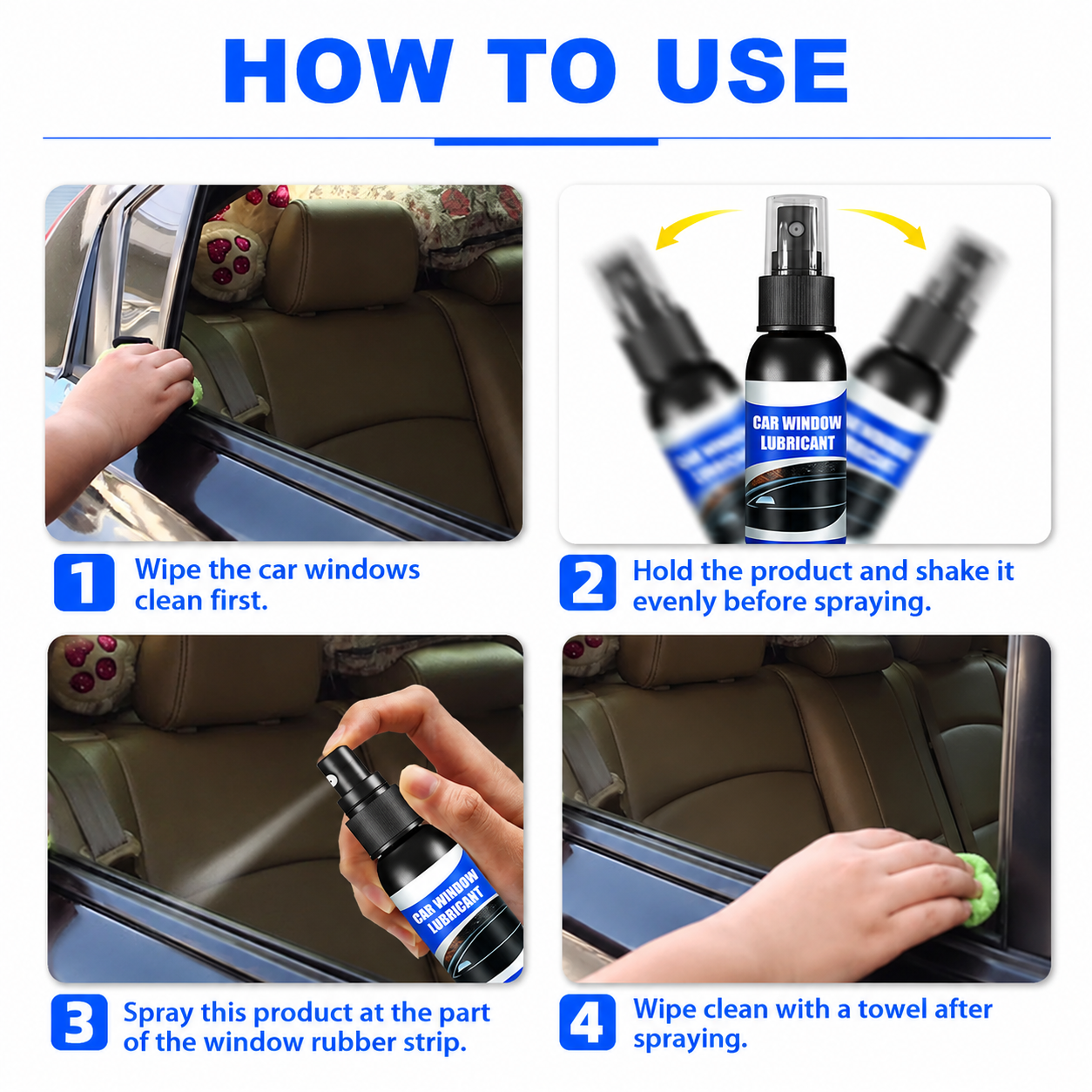 DREAM WEAVER - CAR WINDOW LUBRICANT SET