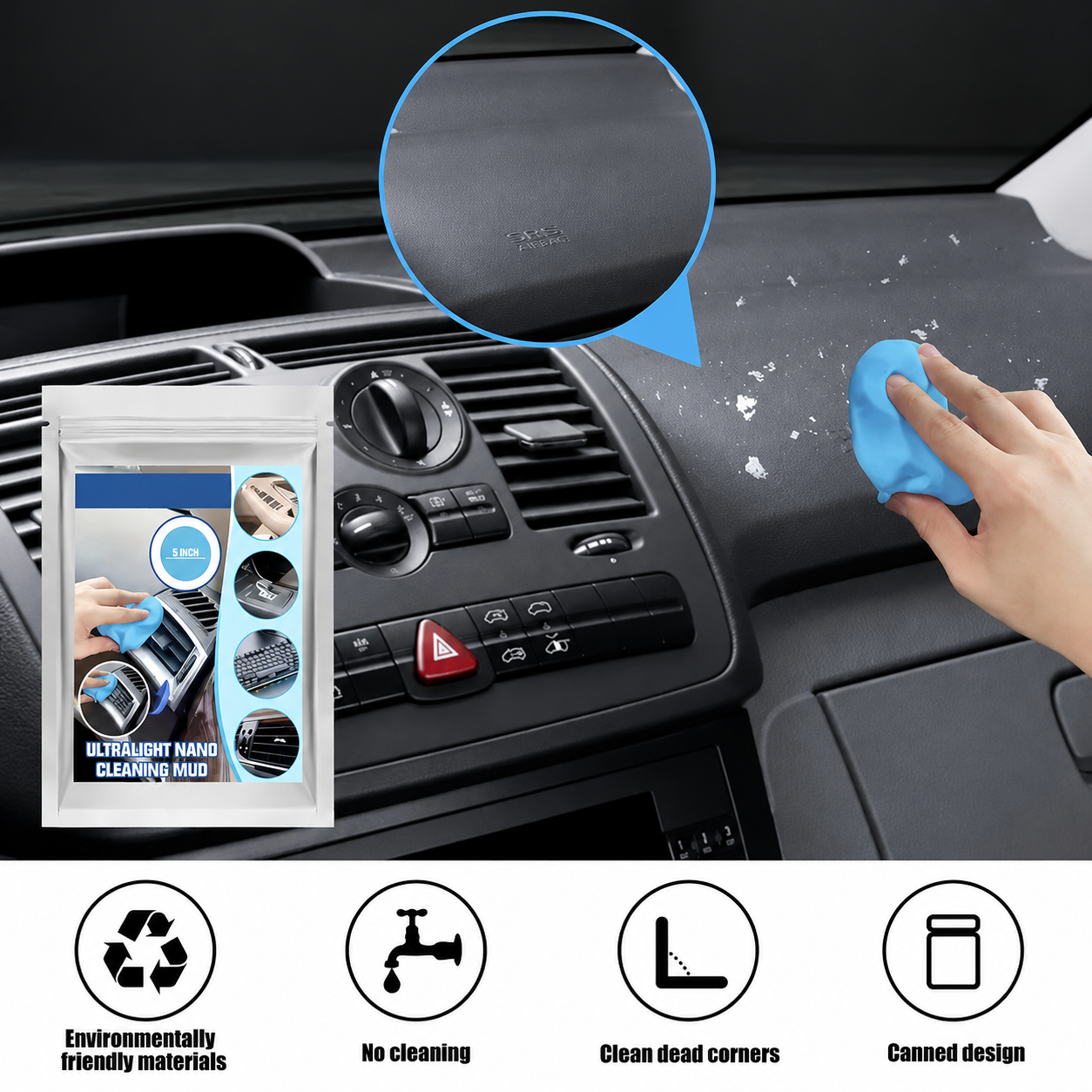 DREAMWEAVER - REUSABLE SLIME CAR MULTIFUNCTION CLEANING