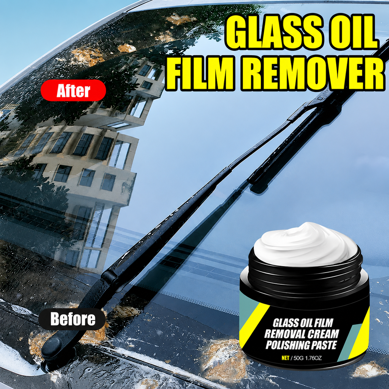 DREAMWEAVER - CAR GLASS OIL FILM REMOVAL PASTE