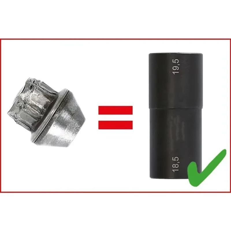 DREAMWEAVER - DAMAGED WHEEL NUT REMOVAL SOCKET