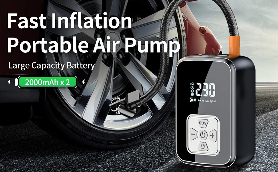 DREAM WEAVER - PORTABLE CAR AIR PUMP