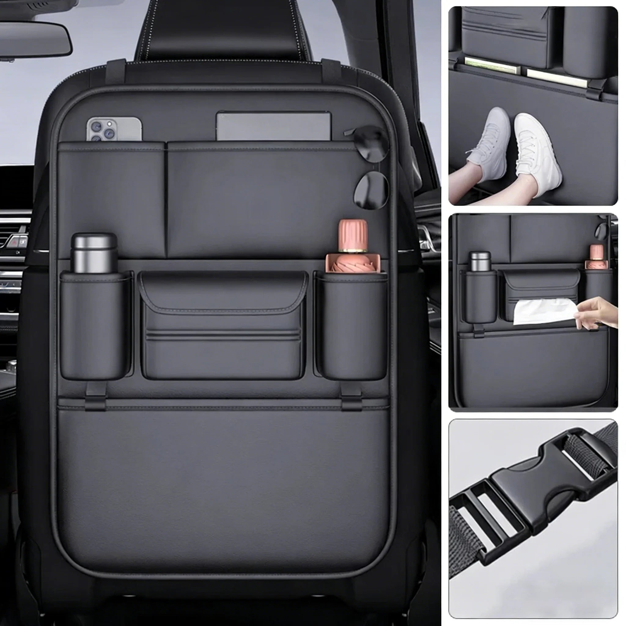 DREAMWEAVER - 6 POCKET CAR BACK STORAGE BAG