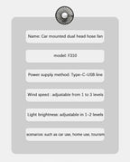 DREAM WEAVER - CAR COOLING FAN DASHBOARD