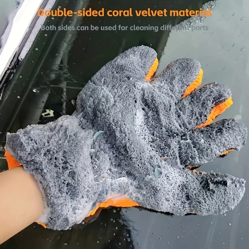 DREAM WEAVER - CAR CLEANING TOWEL GLOVES