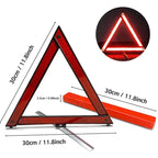 DREAMWEAVER - FOLDABLE CAR WARNING TRIANGLE REFLECTOR