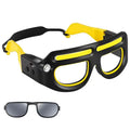 DREAMWEAVER - RECHARGEABLE LED HEADLAMP SAFETY GLASSES