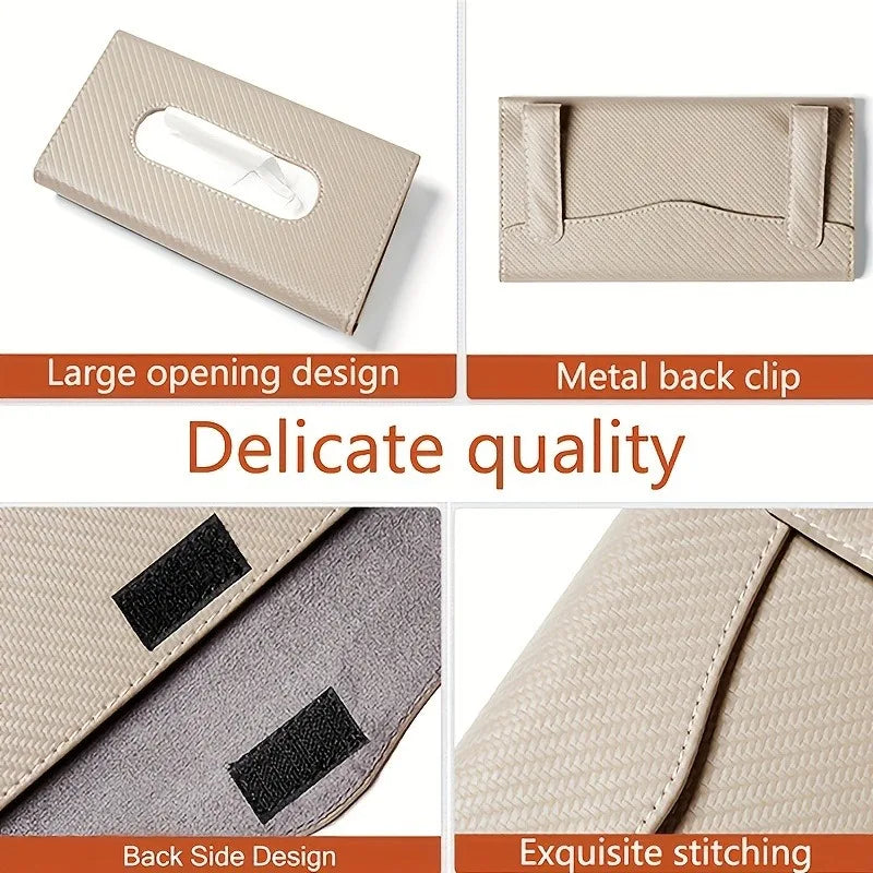 DREAMWEAVER - SUN VISOR TISSUE STORAGE
