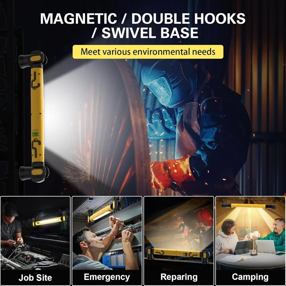 DREAMWEAVER - RECHARGEABLE SUPER BRIGHT MAGNETIC WORK LIGHT