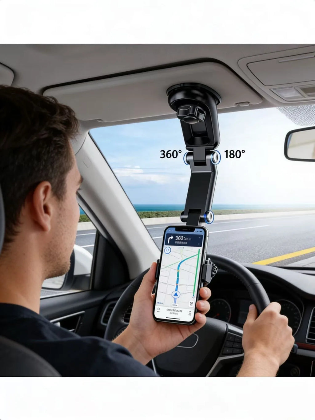 DREAM WEAVER - ROTATIONAL CAR PHONE HOLDER