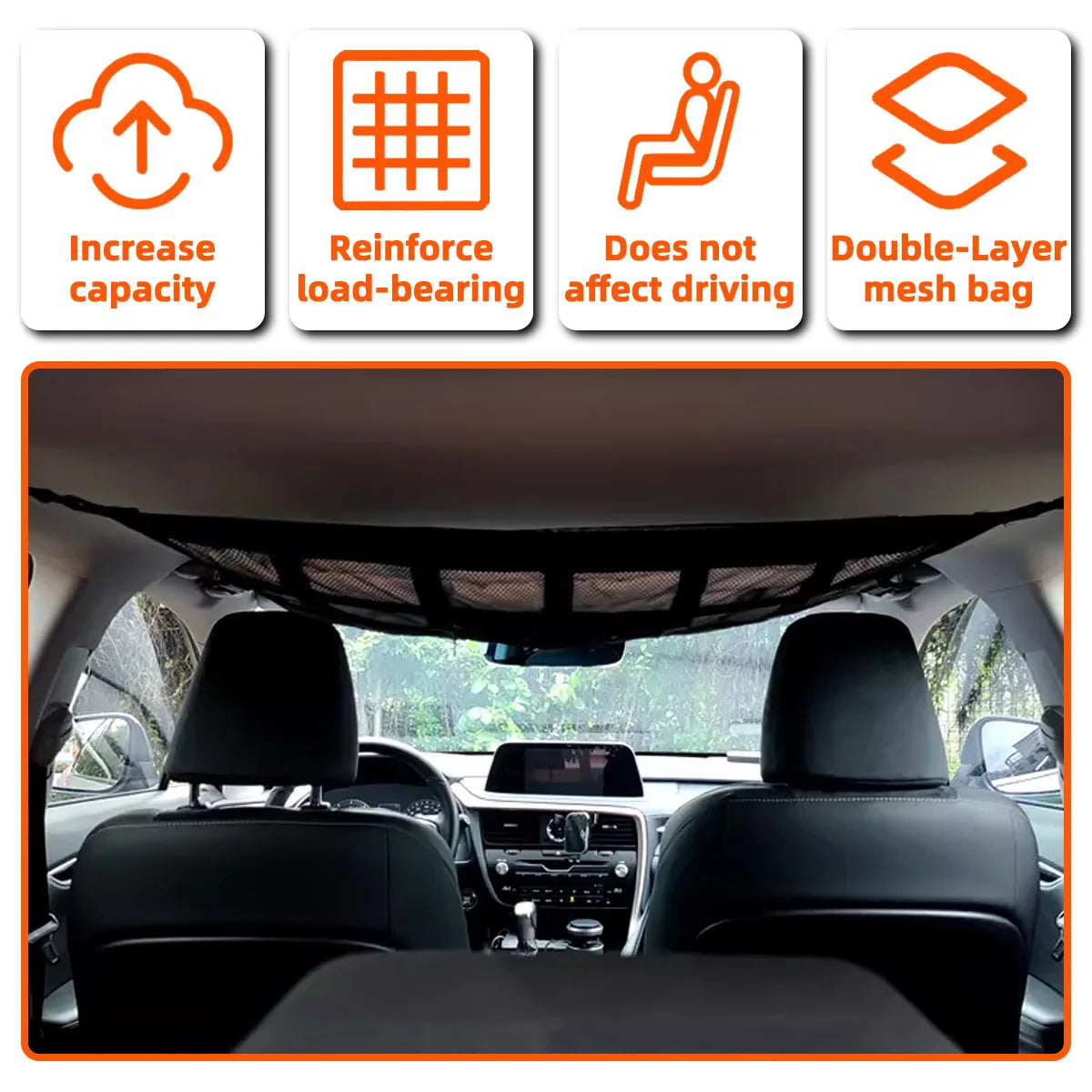 DREAMWEAVER - CAR ROOF CARGO STORAGE NET
