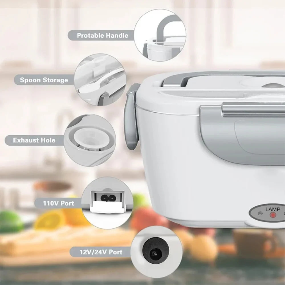DREAM WEAVER - 3-IN-1 CAR ELECTRIC FOOD WARMER